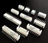 Header XH2.54mm 9 Pin Chân Cong